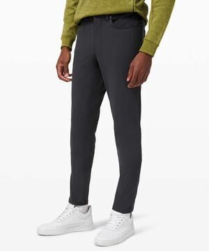 Lululemon ABC Pant Slim 28” Warpstreme 5 Pocket Chino Men’s Size 32 Dark Gray